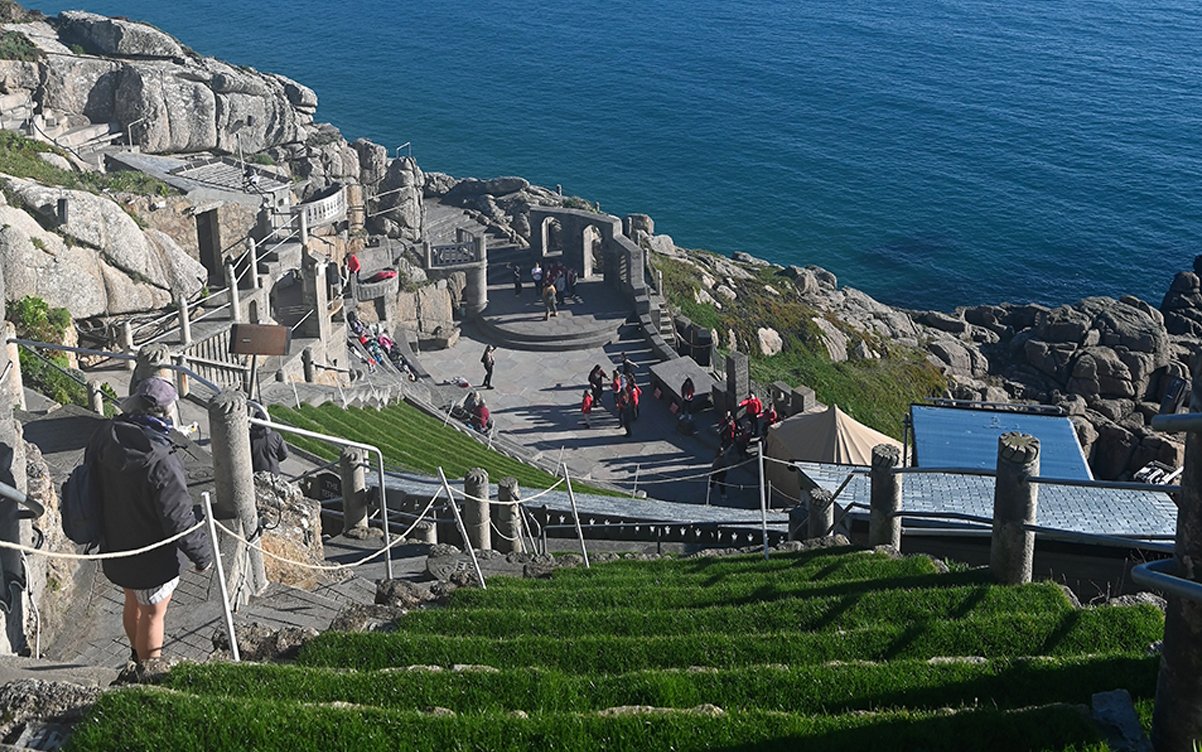 View from top of Upper Terraces
