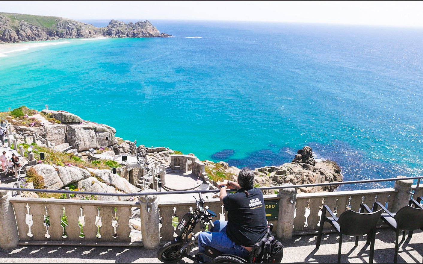 View from the access balcony