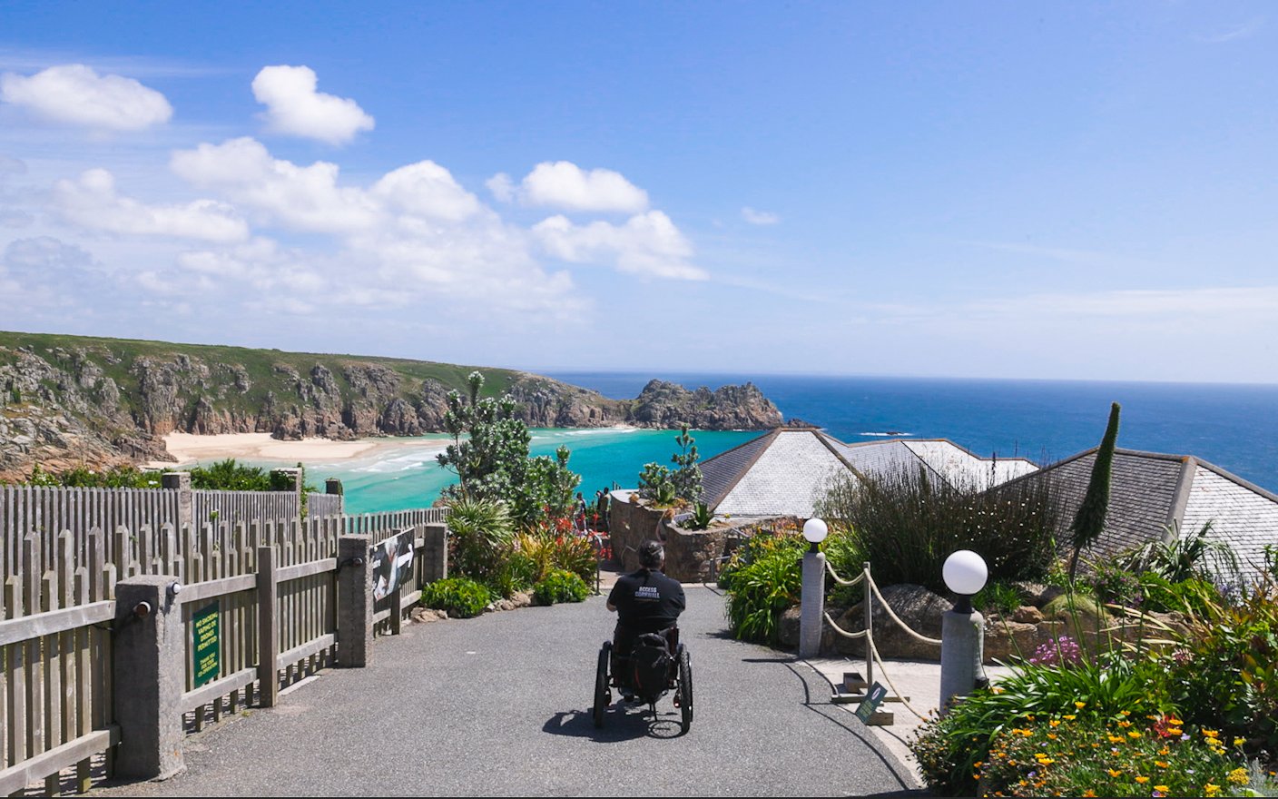 Winter access to the theatre