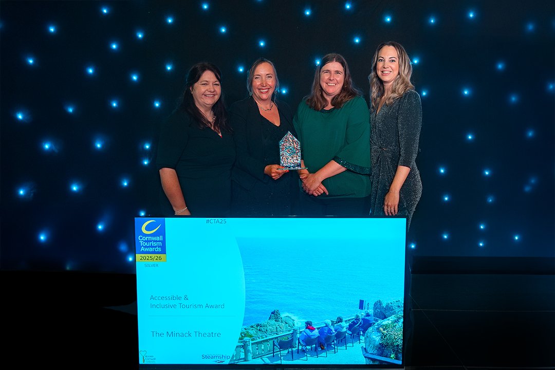 Cornwall Tourism Awards - Minack Silver 2025