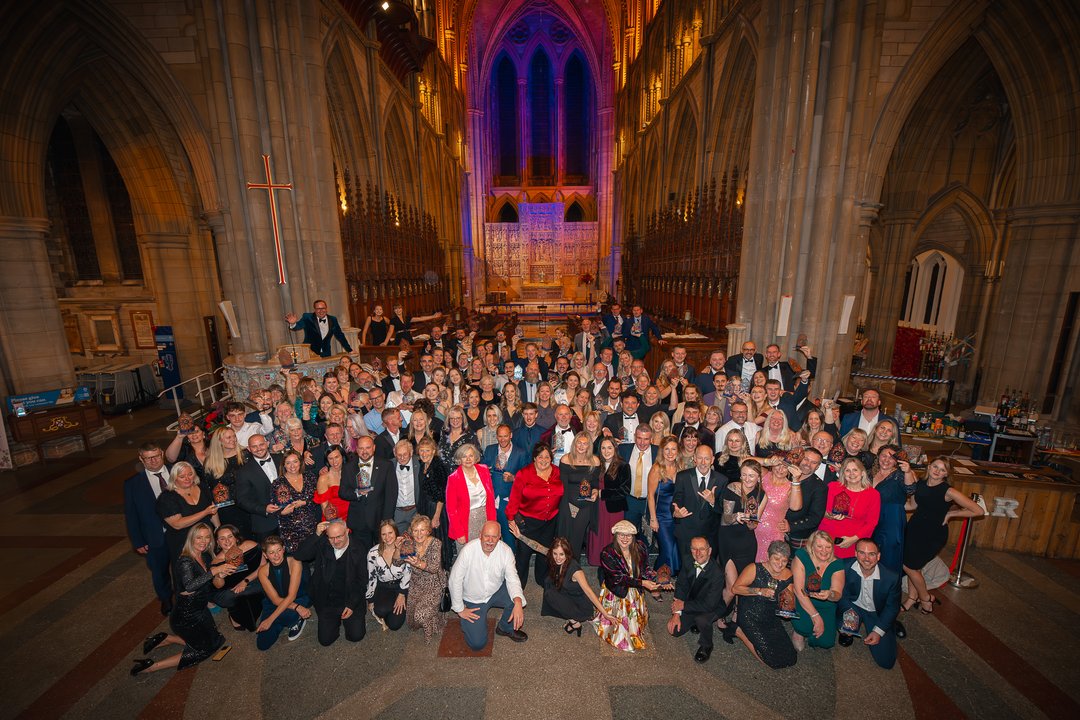 Cornwall Tourism Awards - Truro Cathedral group photo